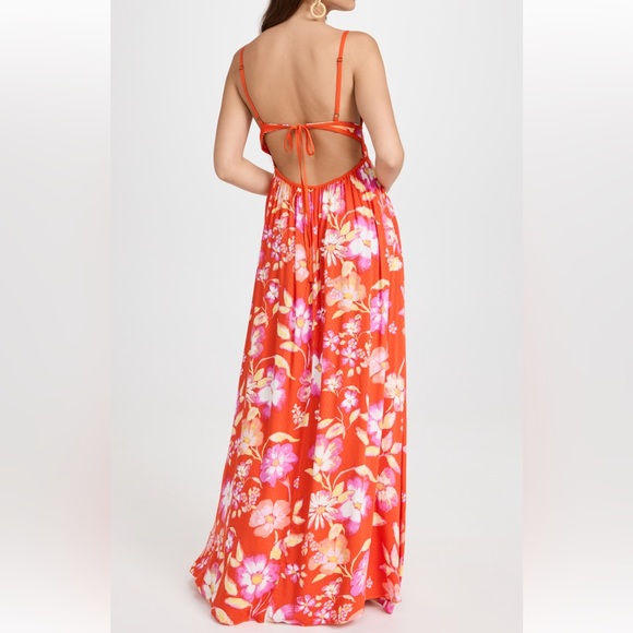 Free People floral maxi dress, size small - Picture 2 of 2